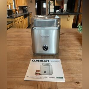 Cuisinart Pure Indulgence Yogurt-Ice Cream & Sorbet Maker.